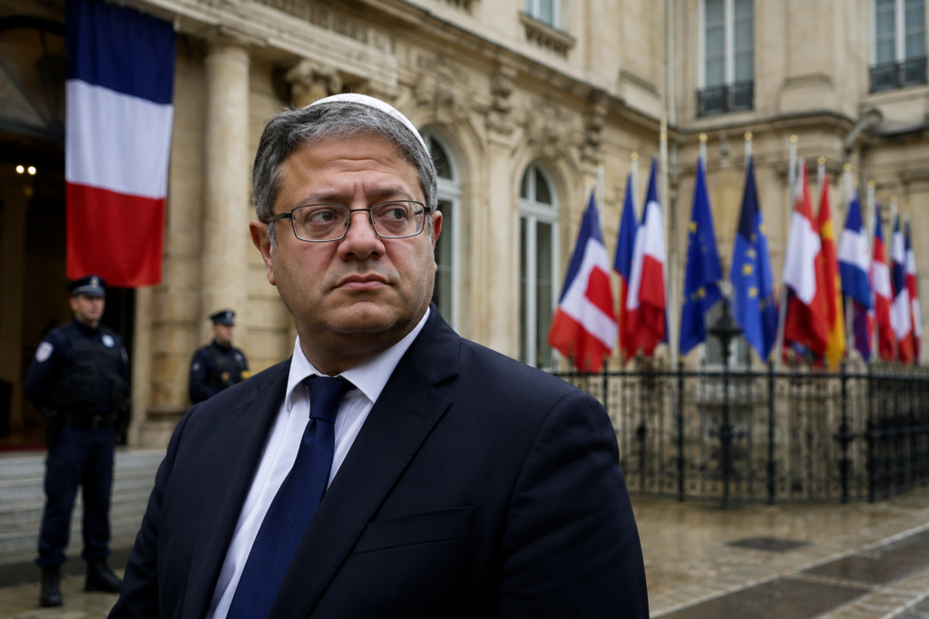 France bans Ben-Gvir