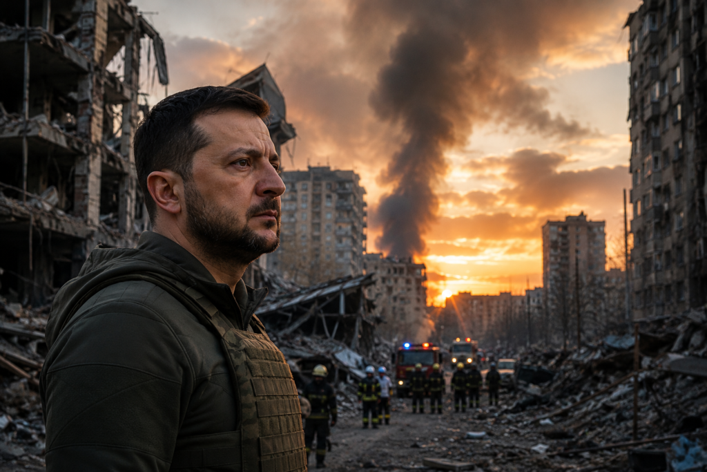 Zelenskyy Russia Retribution Warning After Deadly Bombardments Zelenskyy Russia retribution