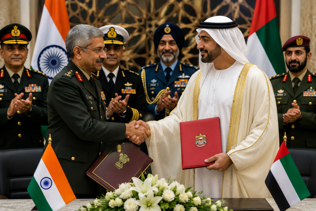 India UAE Defence Pact Signals Strong Strategic Shift India UAE defence pact